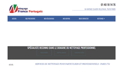 Desktop Screenshot of nettoyagefrancoportugais.com