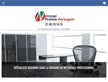 Tablet Screenshot of nettoyagefrancoportugais.com